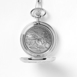 Lion of Judah Jah Rastafari Rasta Reggae Roots  Armbanduhr