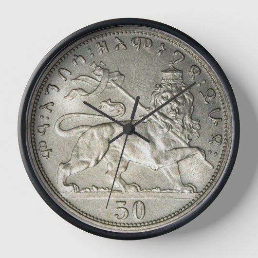 Lion of Judah Jah Rastafari Rasta Reggae Roots Uhr (Vorderseite)