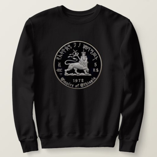 Lion of Judah Jah Rastafari Rasta Roots Sweater Sweatshirt (Design vorne)