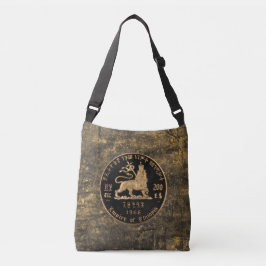 Lion of Judah - Jah Rastafari - Reggae Roots Bag Tragetaschen Mit Langen Trägern