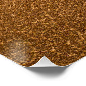 Lion of Judah Jah Rastafari Reggae Roots Poster (Ecke)