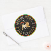 Lion of Judah - Jah Rastafari - Sticker Aufkleber (Umschlag)