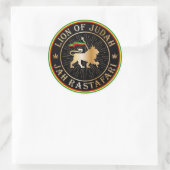 Lion of Judah - Jah Rastafari - Sticker Aufkleber (Tasche)