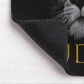 Lion Of Judah Jesus Christian Faith Over Fear Prem Mousepad (Ecke)