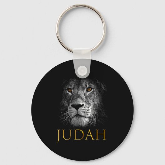 Lion Of Judah Jesus Christian Faith Over Fear Prem Schlüsselanhänger (Vorderseite)