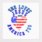 Lion of Judah, Jesus is King of Kings Etiketten (Design 2)