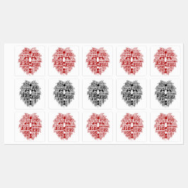 Lion of Judah, Jesus is King of Kings Etiketten