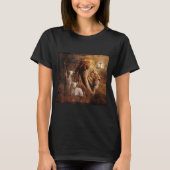 Lion Of Judah Lamb God Cross Jesus Light God  T-Shirt (Vorderseite)