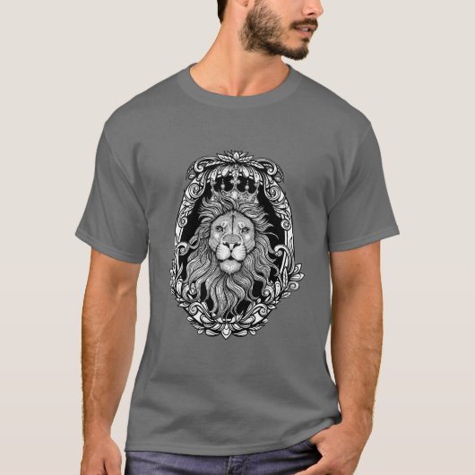 Lion of Judah - Lion - Haile Selassie - Shirt (Vorderseite)
