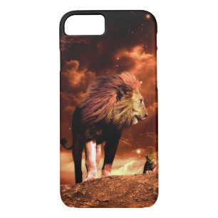 Lion of Judah - Lion - Rastafari - iPhone Case