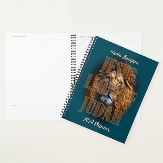 Lion of Judah Personalisierter Textplaner Planer (Anzeige)