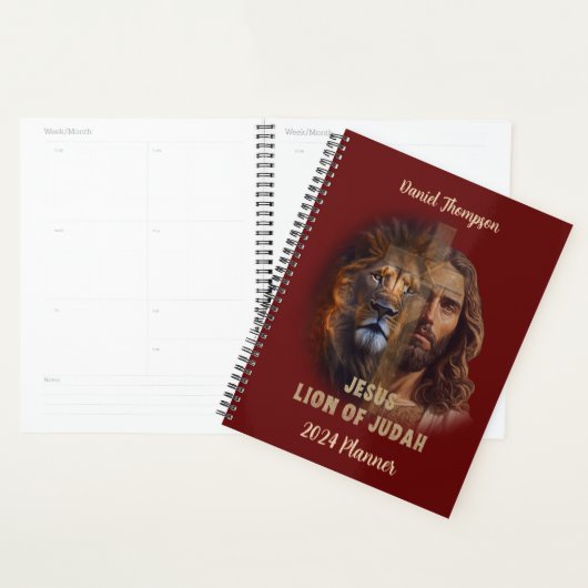 Lion of Judah Personalisierter Textplaner Planer (Anzeige)