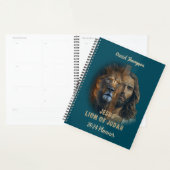 Lion of Judah Personalisierter Textplaner Planer (Anzeige)