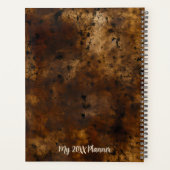 Lion Of Judah Personalized Custom Text Planner Planer (Rückseite)