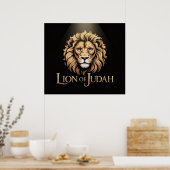 Lion of Judah Poster (Küche)