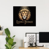 Lion of Judah Poster (Heimbüro)