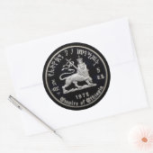 Lion of Judah - Rasta - Jah Rastafari Sticker (Umschlag)