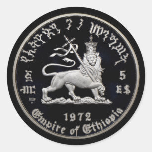 Lion of Judah - Rasta - Jah Rastafari Sticker