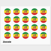 Lion of Judah Rasta Livity Roots Sticker (Blatt)