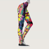 Lion of Judah - Rasta Poly - Power Yoga Leggings (Rechts)