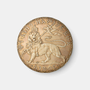 Lion of Judah Rasta Reggae Roots Jah Rastafari  Magnet