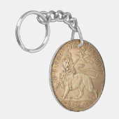 Lion of Judah Rasta Reggae Roots Jah Rastafari Schlüsselanhänger (Vorderseite links)