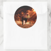 Lion of Judah - Rastafara - Jah Rastafari Sticker (Tasche)