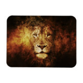 Lion of Judah - Rastafara - Reggae Rasta Magnet (Horizontal)