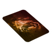 Lion of Judah - Rastafara - Reggae Rasta Magnet (Rechte Seite)