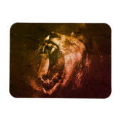 Lion of Judah - Rastafara - Reggae Rasta Magnet (Horizontal)