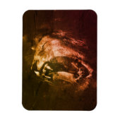 Lion of Judah - Rastafara - Reggae Rasta Magnet (Vertikal)