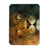 Lion of Judah - Rastafara - Reggae Rasta Magnet (Vertikal)