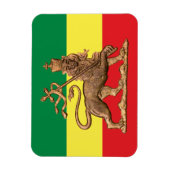 Lion of Judah - Rastafara - Reggae Rasta Magnet (Vertikal)