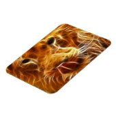 Lion of Judah - Rastafara - Reggae Rasta Magnet (Linke Seite)