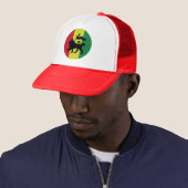 Lion of Judah - Reggae Rasta Roots - Trucker Cap  Truckerkappe (Beispiel)