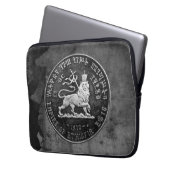 Lion of Judah Selassie Rasta Reggae Africa Roots Laptopschutzhülle (Vorderseite Links)