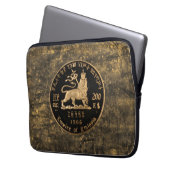 Lion of Judah Selassie Rasta Reggae Africa Roots Laptopschutzhülle (Vorderseite Links)