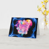 Lion of Judah triumphs Grußkarte Karte (Gelbe Blume)