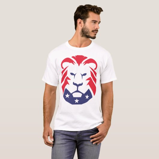 Lion of Patriots T - Shirt (Vorne ganz)