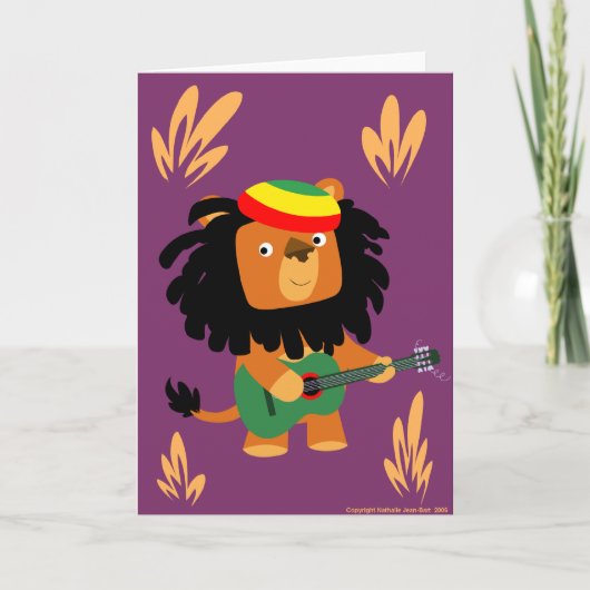 Lion of Zion card Karte (Vorderseite)
