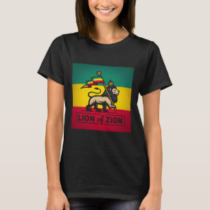 Lion of Zion - Haile Selassie - Judah Girls Shirt