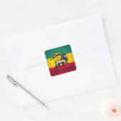 Lion of Zion - Haile Selassie - Rastafari Sticker (Umschlag)