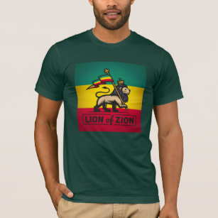Lion of Zion - Jah Army - Haile Selassie - Shirt
