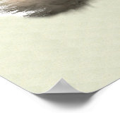 Lion on Erholung Lion Lovers Art Poster (Ecke)