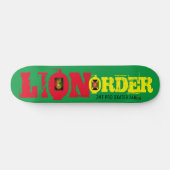 LION ORDER JMT Skateboard, 7¾ Zoll Deck Skateboard (Horizontal)