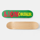 LION ORDER JMT Skateboard, 7¾ Zoll Deck Skateboard (Horizontal)