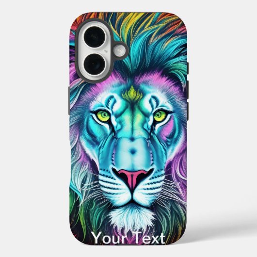 Lion OtterBox Einzigartige Natur und Natur Case-Mate iPhone Hülle (Rückseite)