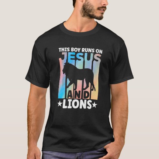 Lion Outfit for Lion Lovers Bekleidung for Boys Pr T-Shirt (Vorderseite)