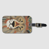 Lion Painting Gepäckanhänger (Vorderseite (Horizontal))
