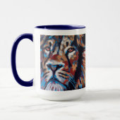 Lion Painting - Gift for Animal Lovers Tasse (Links)